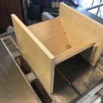 photo of a spline jig for the table saw - build a spline jig