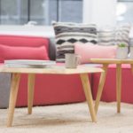 photo of 2 solid wood tables as examples of quality wood furniture