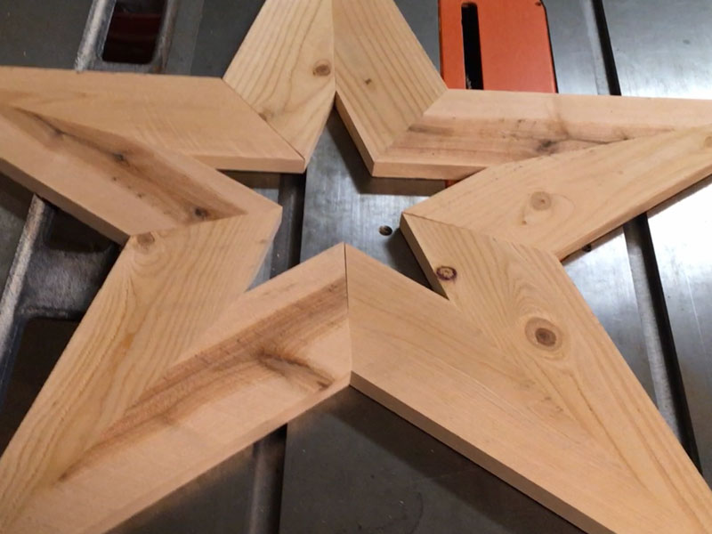 How to cut a 5 point star out of wood How To Make A Diy Wooden Star Decoration For Your Wall Handcrafted By Jason Cooper