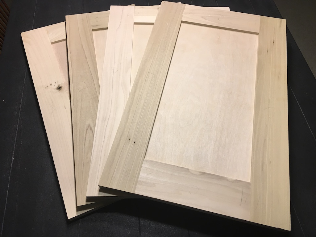 How To Build Flat Panel Cabinet Doors, How To Make Shaker Style Cabinet Doors With A Table Saw