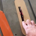 Photo of a zero clearance insert or dado insert
