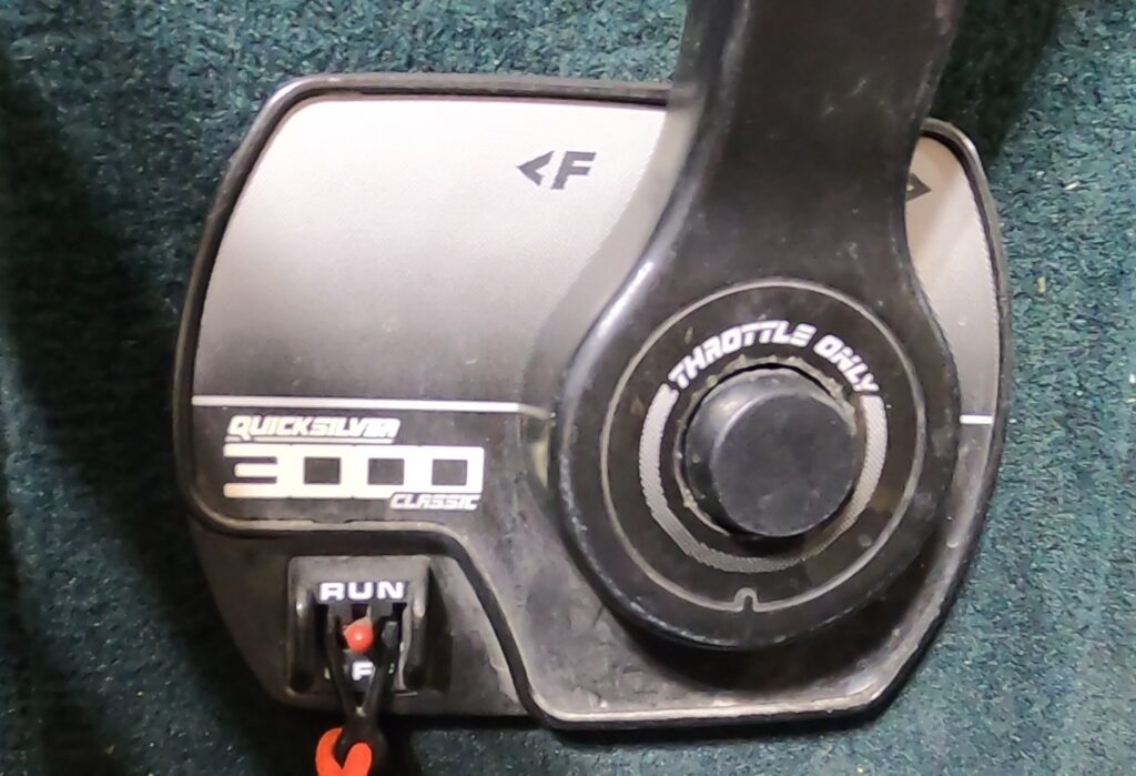 quicksilver 3000 classic throttle arm for boat